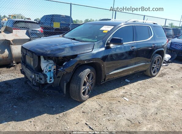 1GKKNPLSXJZ124200 2018 GMC ACADIA Black Przód lewy