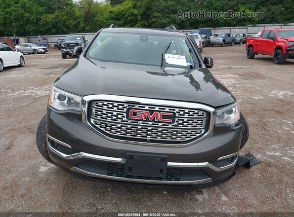 1GKKNPLSXKZ195155 2019 GMC ACADIA Gray Vista interior trasera