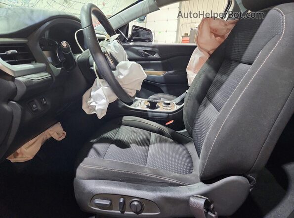 1GKKNRL41PZ162193 2023 GMC ACADIA Black Widok wnętrza z przodu