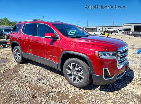 1GKKNRL4XMZ225867 2021 GMC ACADIA Red წინა მარჯვენა