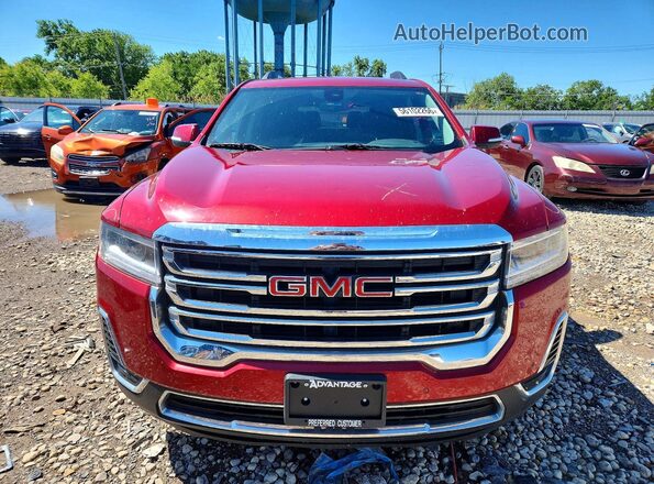 1GKKNRL4XMZ225867 2021 GMC ACADIA Red წინა ხედი