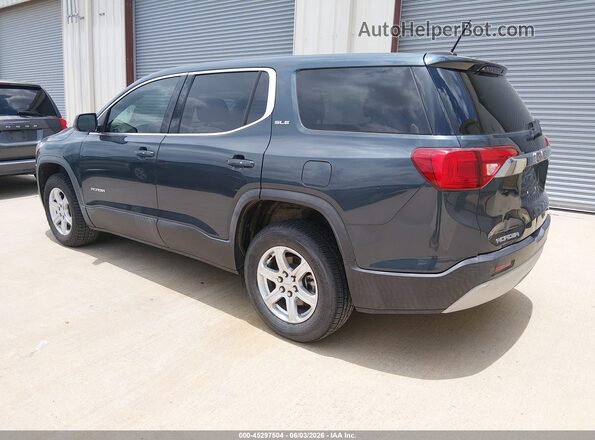 1GKKNRLA5KZ254034 2019 GMC ACADIA Синий Задняя левая четверть