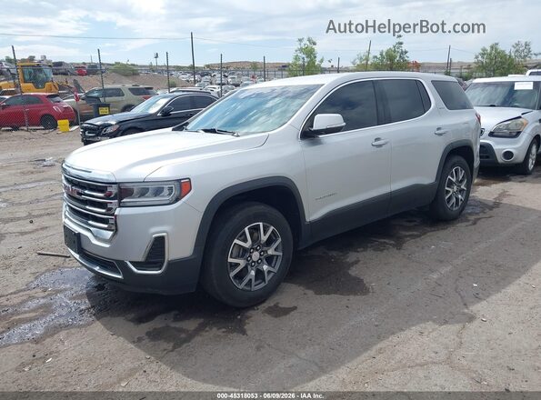 1GKKNRLS2LZ121841 2020 GMC ACADIA Silver Передня ліва чверть