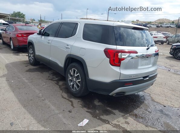 1GKKNRLS2LZ121841 2020 GMC ACADIA Silver Задня ліва чверть
