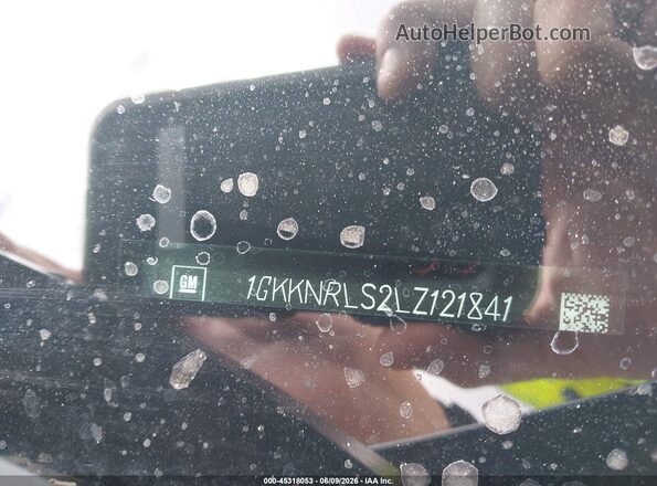 1GKKNRLS2LZ121841 2020 GMC ACADIA Silver Вид підкапотного простору