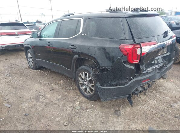 1GKKNRLS2MZ215591 2021 GMC ACADIA Black Trasero izquierdo