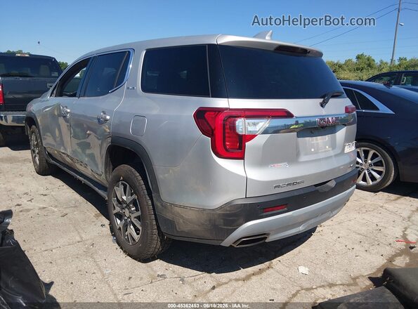 1GKKNRLS6LZ205113 2020 GMC ACADIA Silver Trasero izquierdo