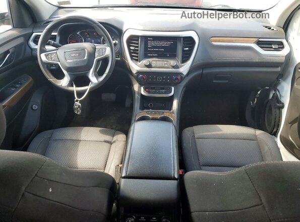 1GKKNRLS9MZ102205 2021 GMC ACADIA White Vista del salpicadero