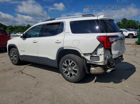1GKKNRLS9MZ102205 2021 GMC ACADIA White Trasero izquierdo