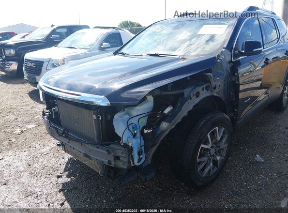 1GKKNRLSXMZ112600 2021 GMC ACADIA Dark Blue Вид спереди