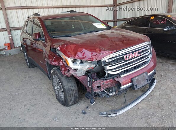 1GKKNSLS0JZ214006 2018 GMC ACADIA Maroon Widok z przodu