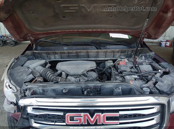 1GKKNSLS0JZ214006 2018 GMC ACADIA Maroon Widok z tyłu