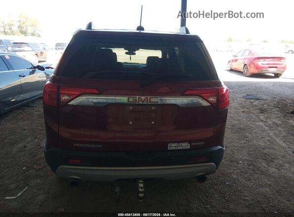 1GKKNSLS0JZ214006 2018 GMC ACADIA Maroon 
