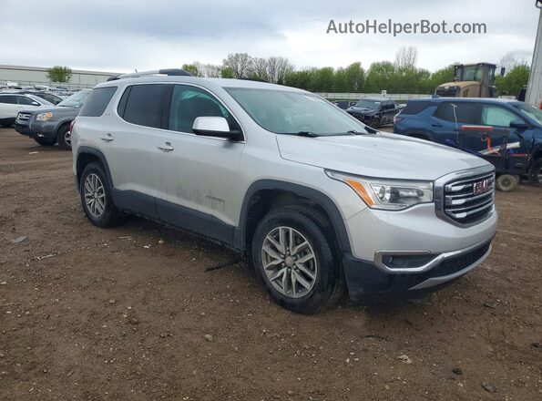 1GKKNSLS0KZ282730 2019 GMC ACADIA Silver Przód prawy