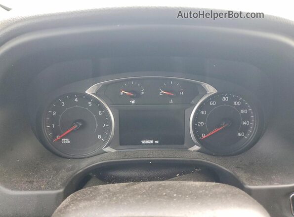 1GKKNSLS0KZ282730 2019 GMC ACADIA Silver Widok zestawu wskaźników