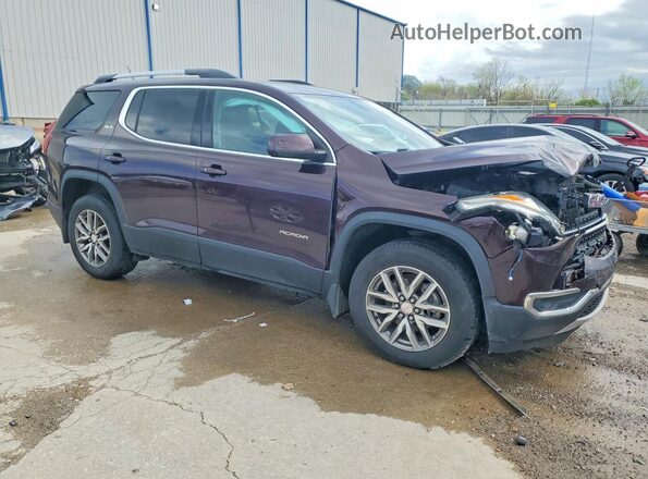 1GKKNSLS3HZ278681 2017 GMC ACADIA Purple Передня права чверть