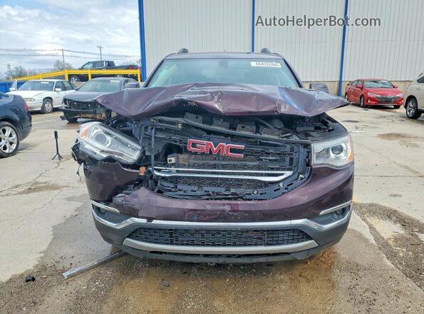 1GKKNSLS3HZ278681 2017 GMC ACADIA Purple Вид спереду