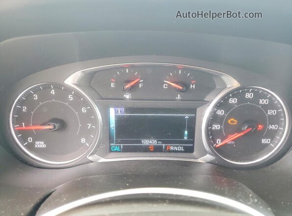 1GKKNSLS3HZ278681 2017 GMC ACADIA Purple Вид щитка приладів
