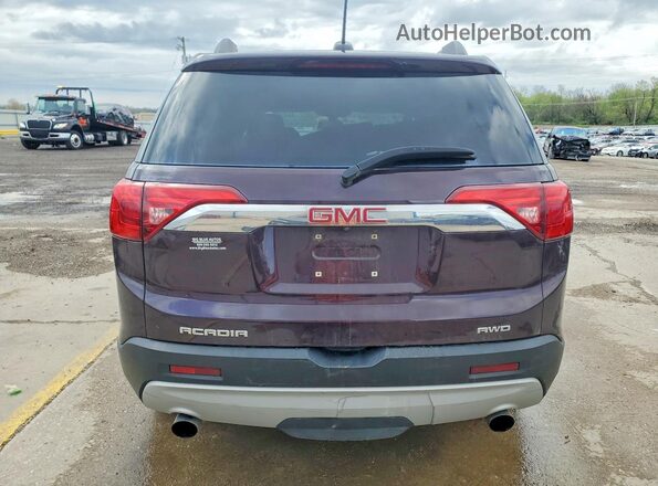 1GKKNSLS3HZ278681 2017 GMC ACADIA Purple Вид ззаду