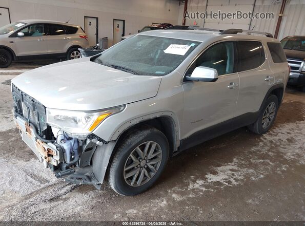 1GKKNSLS4HZ221163 2017 GMC ACADIA Silver Vista tres cuartos delantera izquierda