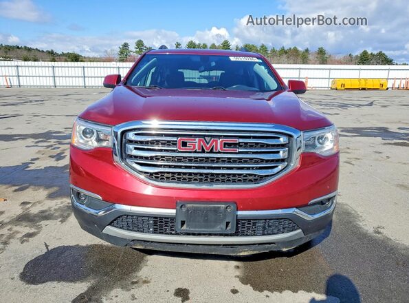 1GKKNSLS4KZ278731 2019 GMC ACADIA Burgundy Front view