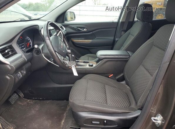 1GKKNSLS4KZ299899 2019 GMC ACADIA Коричневый Вид салона спереди
