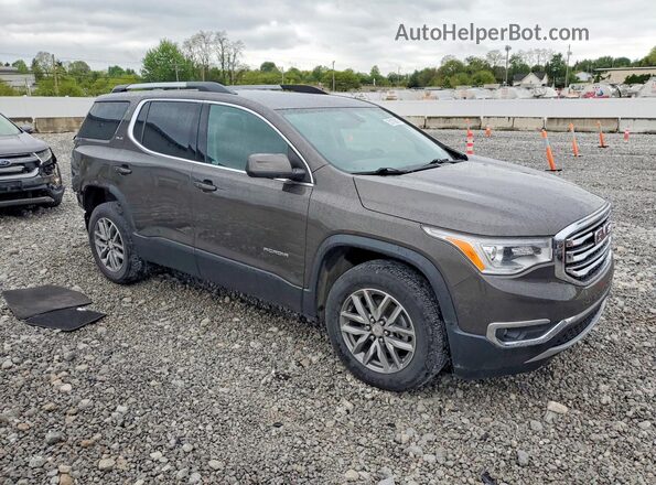 1GKKNSLS4KZ299899 2019 GMC ACADIA Коричневый Передняя правая четверть