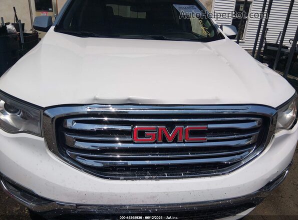 1GKKNSLS6KZ131701 2019 GMC ACADIA White Vista frontal