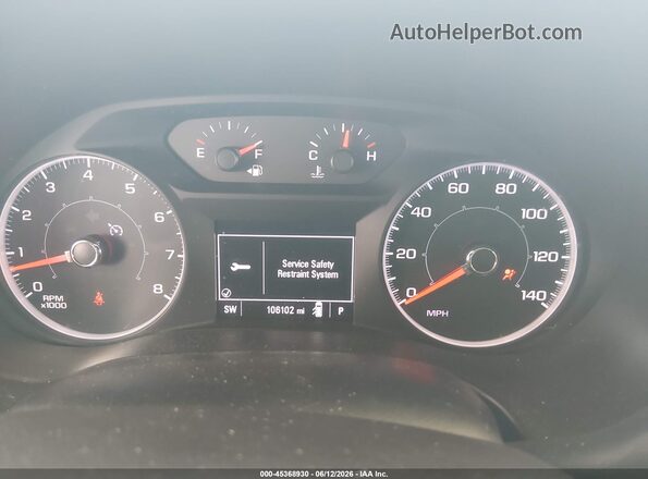 1GKKNSLS6KZ131701 2019 GMC ACADIA White Vista de los asientos traseros
