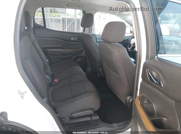 1GKKNSLS6KZ131701 2019 GMC ACADIA White Vista de la etiqueta del VIN