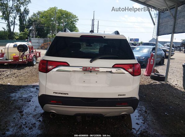 1GKKNSLS6KZ131701 2019 GMC ACADIA White 