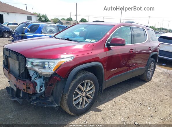 1GKKNSLS7HZ299596 2017 GMC ACADIA Red Передня ліва чверть