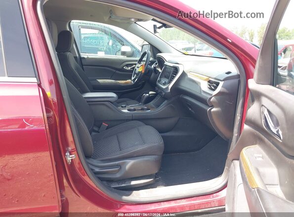 1GKKNSLS7HZ299596 2017 GMC ACADIA Red Вид салону спереду