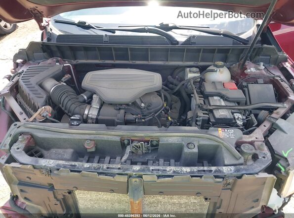 1GKKNSLS7HZ299596 2017 GMC ACADIA Red Вид ззаду
