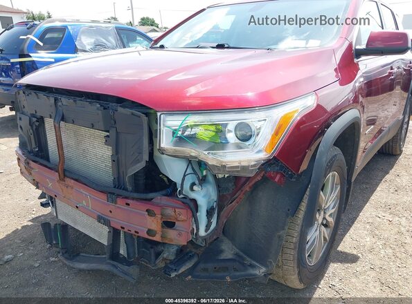 1GKKNSLS7HZ299596 2017 GMC ACADIA Red 