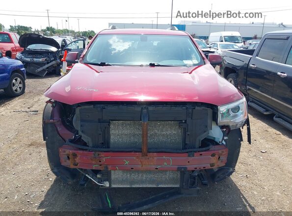 1GKKNSLS7HZ299596 2017 GMC ACADIA Red Вид задньої частини салону