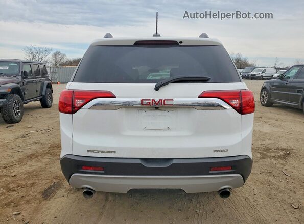 1GKKNSLS8KZ224686 2019 GMC ACADIA Белый Вид сзади