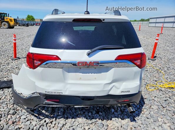 1GKKNSLSXKZ136190 2019 GMC ACADIA Белый Вид сзади