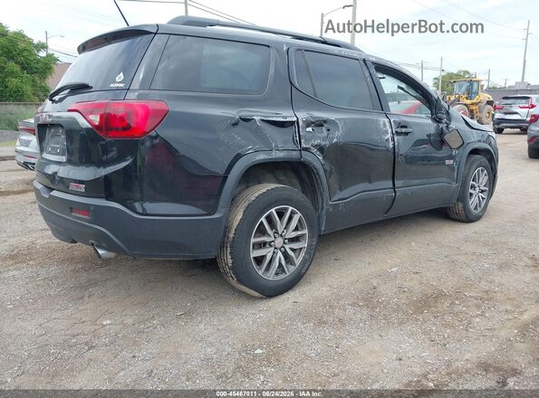 1GKKNTLS4HZ210766 2017 GMC ACADIA Black Задня права чверть