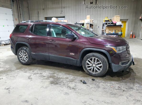 1GKKNTLS6HZ210218 2017 GMC ACADIA Бордовый Передняя правая четверть