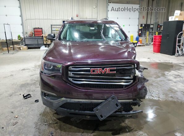 1GKKNTLS6HZ210218 2017 GMC ACADIA Бордовый Вид спереди