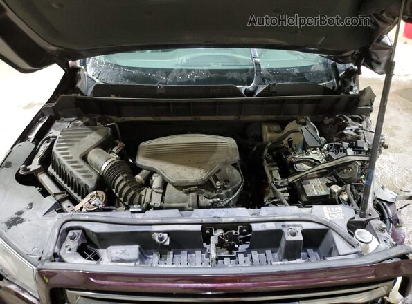 1GKKNTLS6HZ210218 2017 GMC ACADIA Бордовый Вид подкапотного пространства