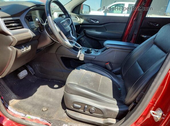 1GKKNUL40PZ188030 2023 GMC ACADIA Red Вид салону спереду