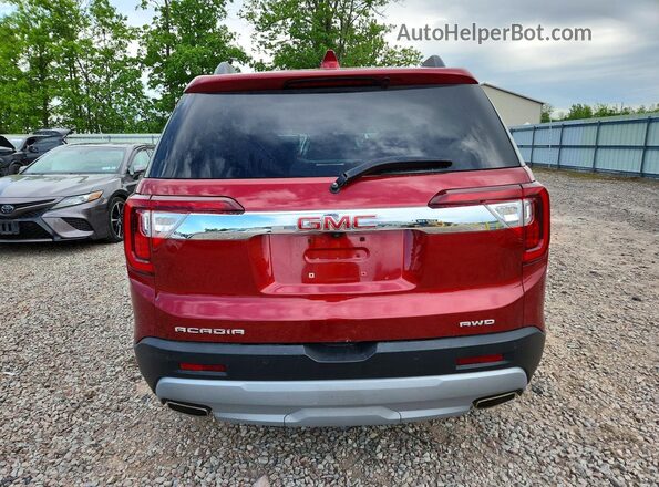 1GKKNULS5LZ217868 2020 GMC ACADIA Red Հետևի տեսք