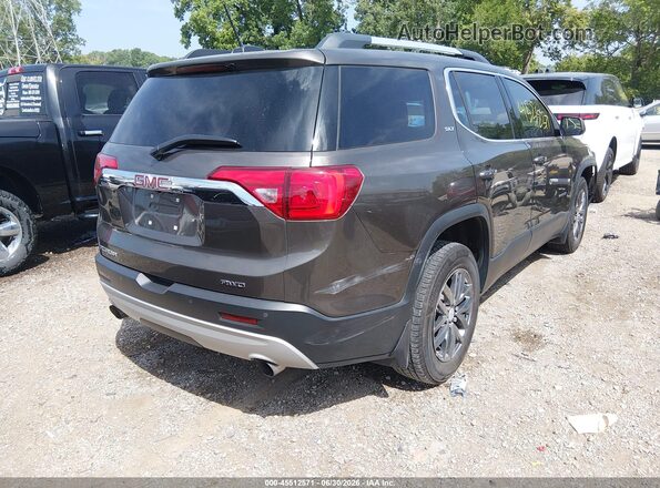 1GKKNULS8KZ176814 2019 GMC ACADIA Серый Задняя правая четверть