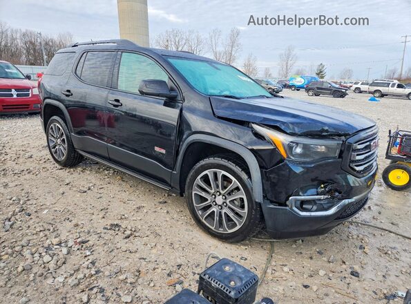 1GKKNVLS8JZ181547 2018 GMC ACADIA Черный Передняя правая четверть