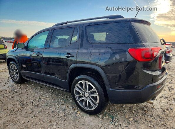 1GKKNVLS8JZ181547 2018 GMC ACADIA Черный Задняя левая четверть