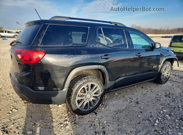 1GKKNVLS8JZ181547 2018 GMC ACADIA Черный Задняя правая четверть