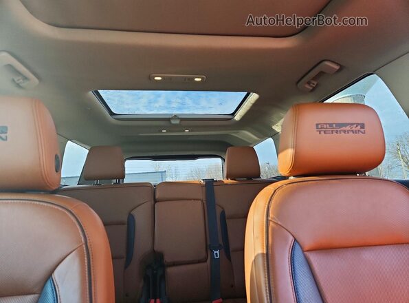 1GKKNVLS8JZ181547 2018 GMC ACADIA Черный Вид задних сидений