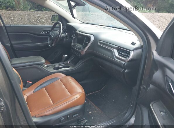 1GKKNVLS9KZ142290 2019 GMC ACADIA Коричневый Вид салона спереди